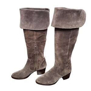 Frye Clara Over The Knee Suede Leather Boot 7
